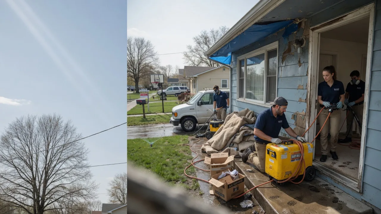 Basement Flood Cleanup in Bedford, OH near me